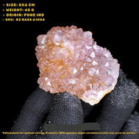 Natural Amethyst Crystal 48g 5x4 cm – Calming Energy, Third Eye & Crown Chakra