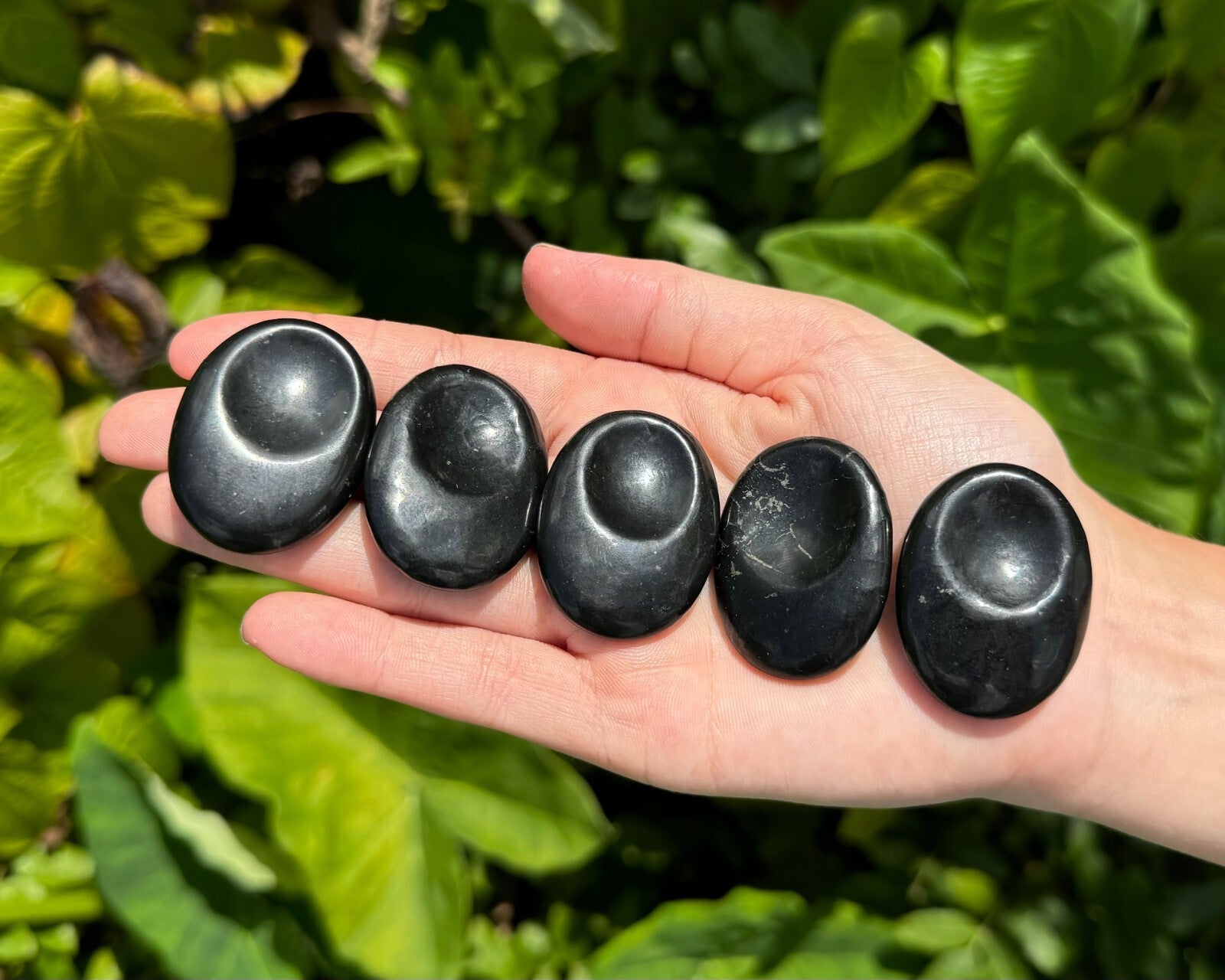 Natural Crystal Worry Stone: Choose Gemstone (Crystal Healing Pocket Stone)