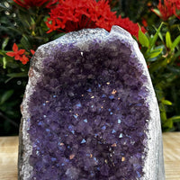 Amethyst Cluster, Amethyst Geode From Uruguay Cut Base, Pick a Size