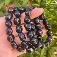 Wholesale Grade A++ Gemstone Nugget Bracelet, Choose from 18 Gemstone Types