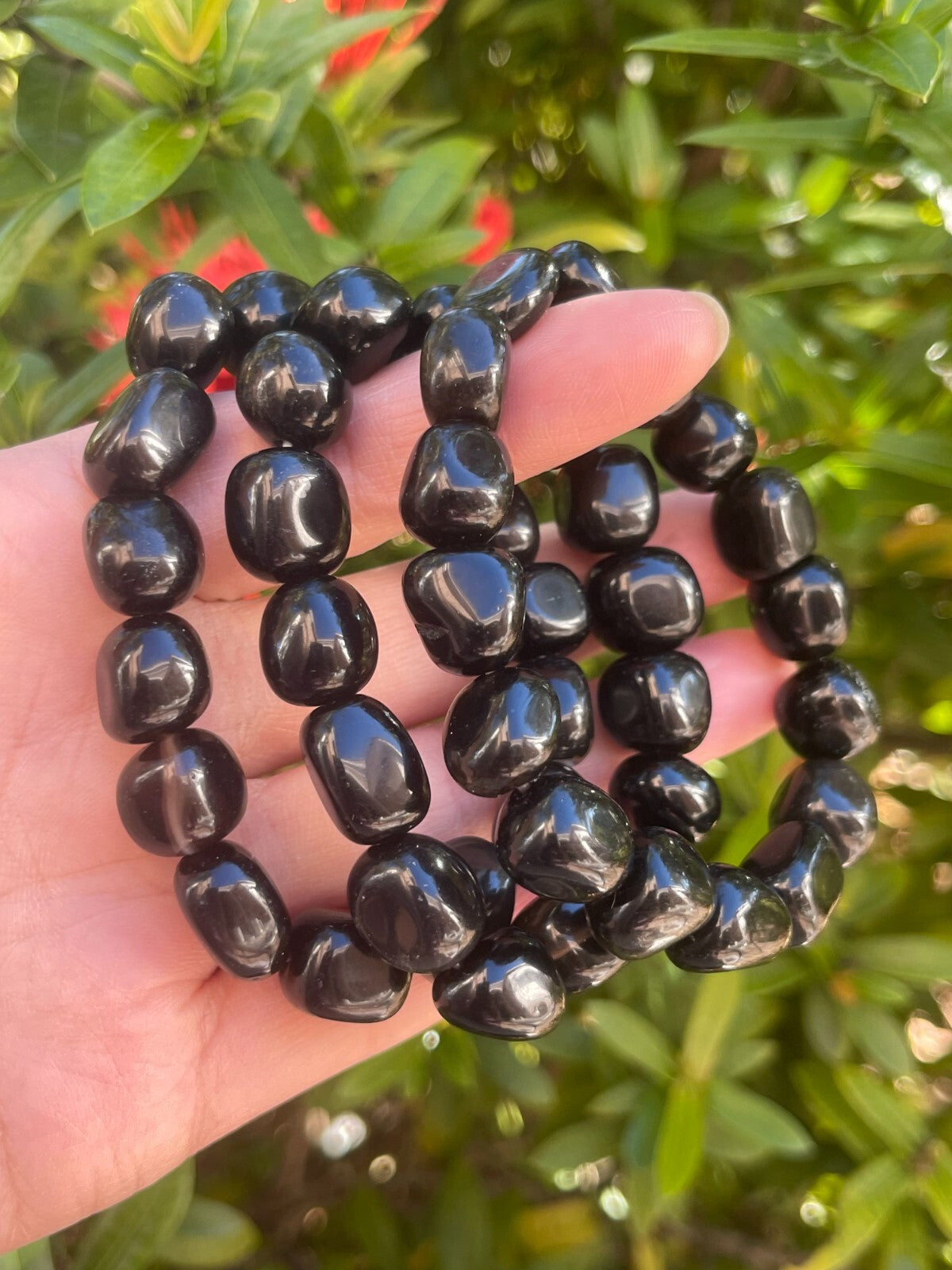 Wholesale Grade A++ Gemstone Nugget Bracelet, Choose from 18 Gemstone Types