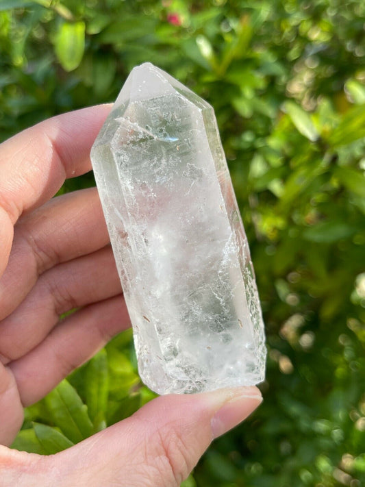 Grade A+++ Natural Clear Quartz Crystal Points, 2 to 4 Inches Long, 2-3 oz