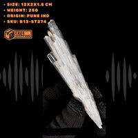 Rare Natural Scolecite Stone Reiki Healing Crystal Home 25g 12x2x1.5cm