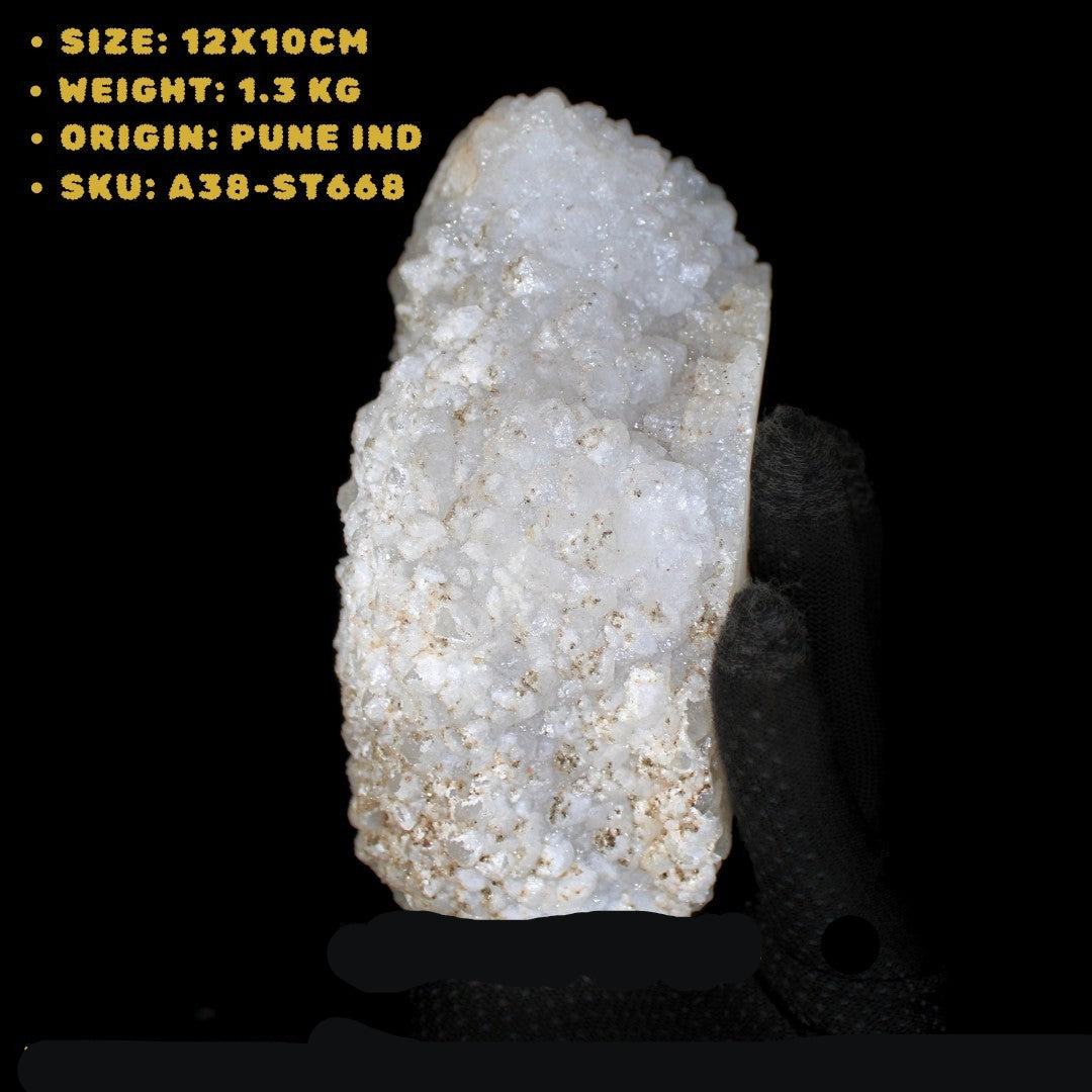 Natural Coral Chalcedony 458g Calming Energy Stone for Heart Chakra