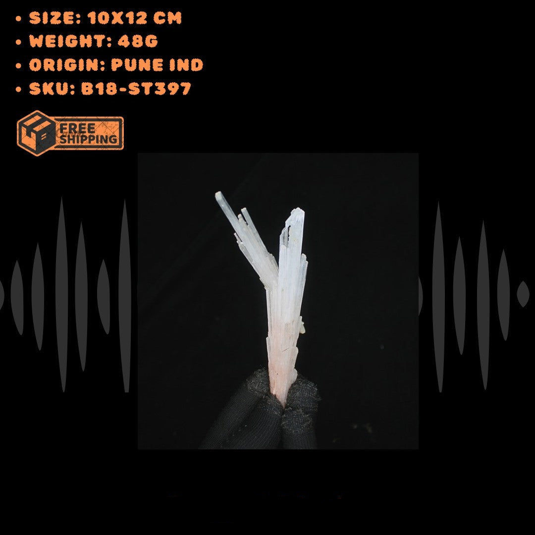 Scolecite Healing Stone 48g Peace Meditation Sleep Crystal India