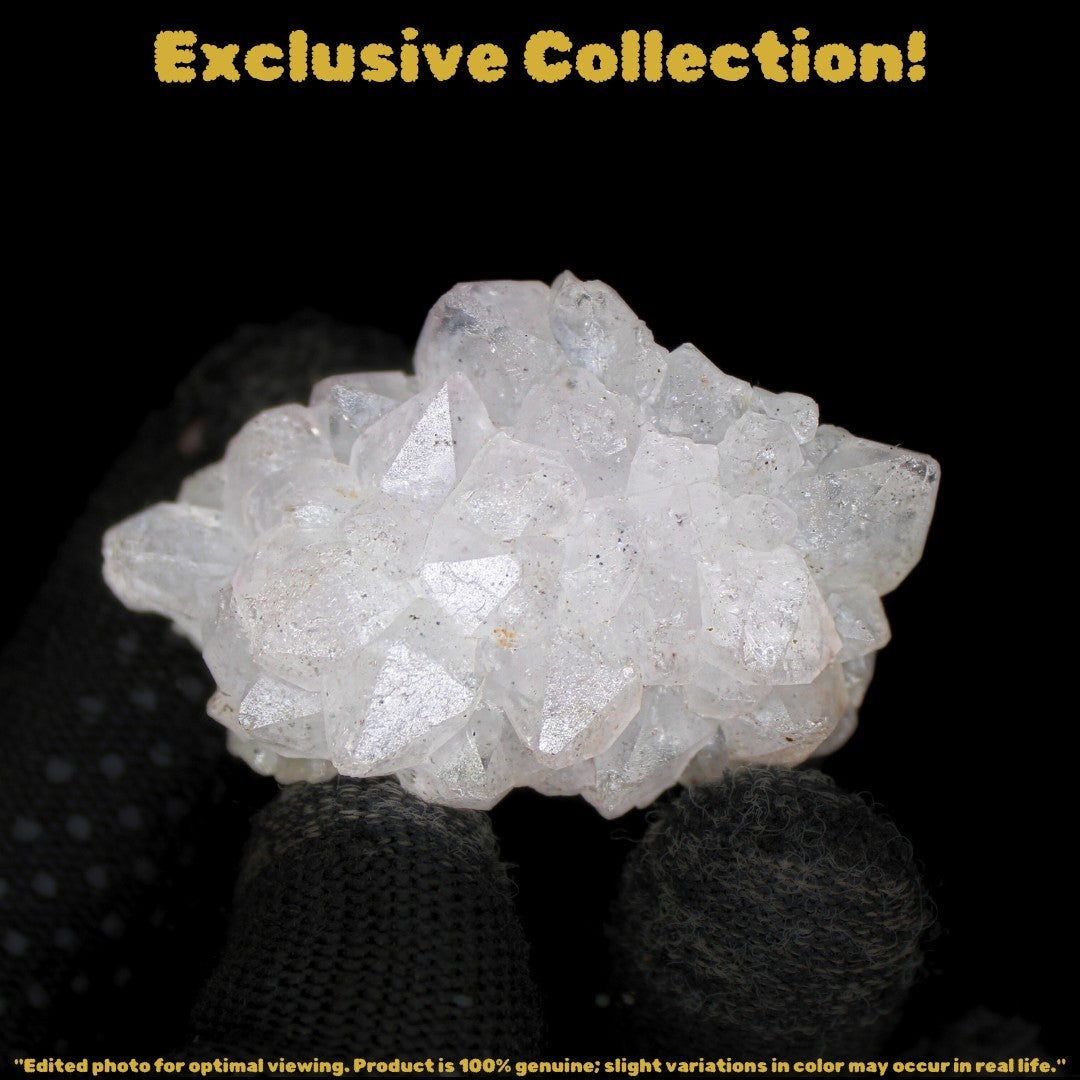 Apophyllite Healing Cluster 30g 5x3 cm Natural White Crystal from India