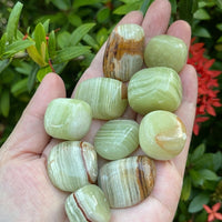 1/2 Lb Lot Tumbled Stones, 0.75-1.25" Crystal Healing Stones, Choose Stone Type