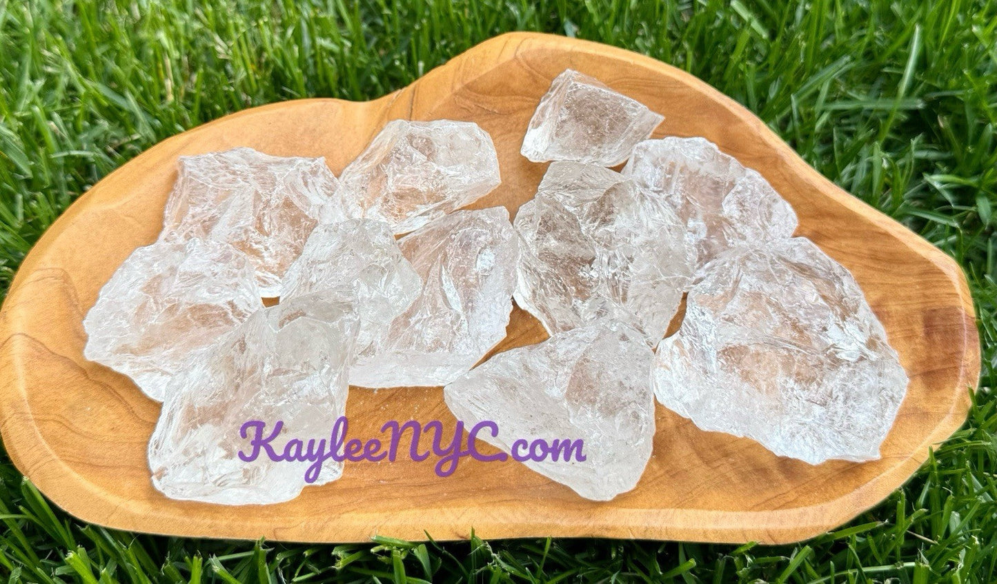 Wholesale Lot 2 Lbs Natural Satyaloka Azeztulite Quartz Crystal Healing Energy