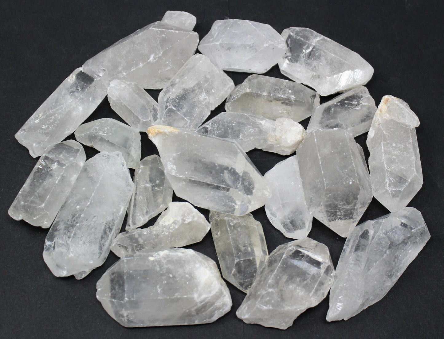 Bulk Wholesale 5 lb Lot CLEARANCE Natural Quartz Crystal Points (GREAT VALUE)