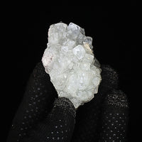 Apophyllite with Heulandite 90g Rare Mineral Specimen from India 6x5cm