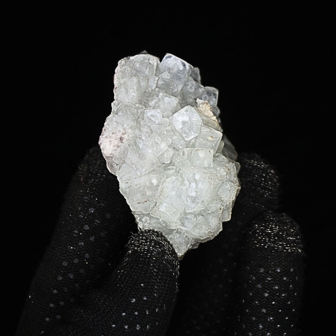 Apophyllite with Heulandite 90g Rare Mineral Specimen from India 6x5cm