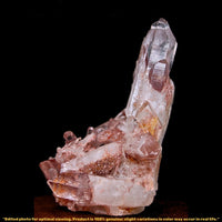 Phantom Clear Quartz Cluster 166g Natural Mineral Specimen 10x6cm Collector Gem