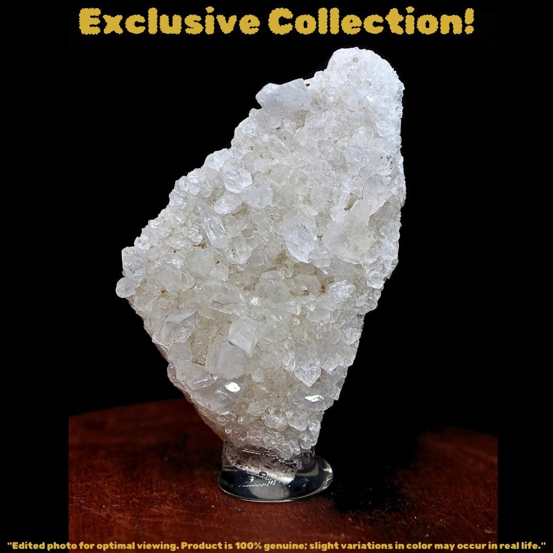 Himalayan Clear Quartz Crystal 74g Cluster Raw Healing Stone India 7x4cm