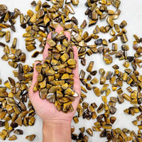 Tumbled Tigers Eye Crystals Polished Gemstones Bulk Natural Healing Stones