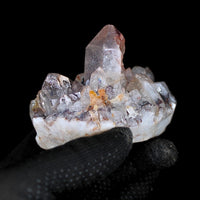 Natural Phantom Quartz Cluster 410g Healing Crystal Raw Stone India 10x6 cm