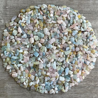 Grade A++ Semi Tumbled Gemstone Mini Chips 3 - 18 mm, Choose From 4 oz to 3 lbs