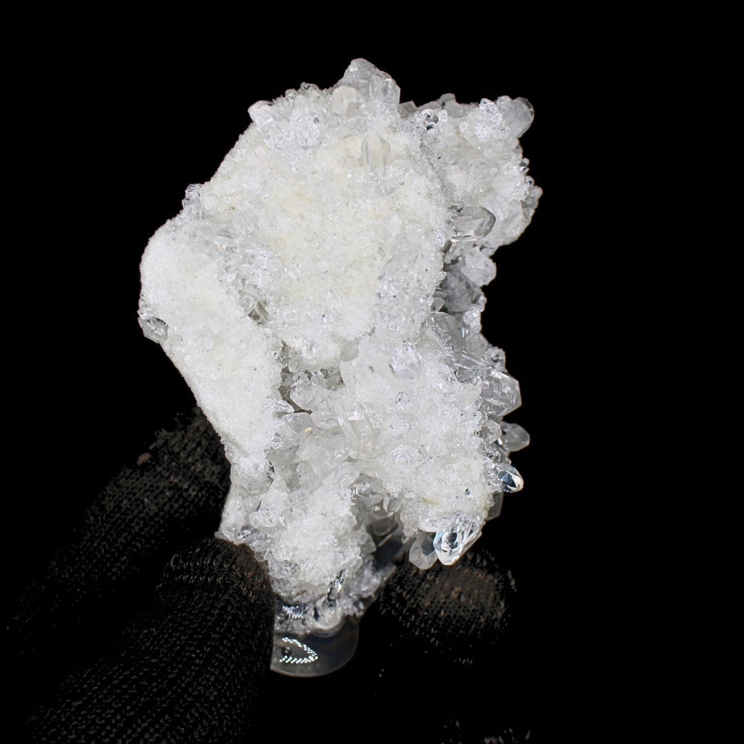 Apophyllite with Clear Quartz Cluster 100g Mineral Specimen India 9x7x4cm