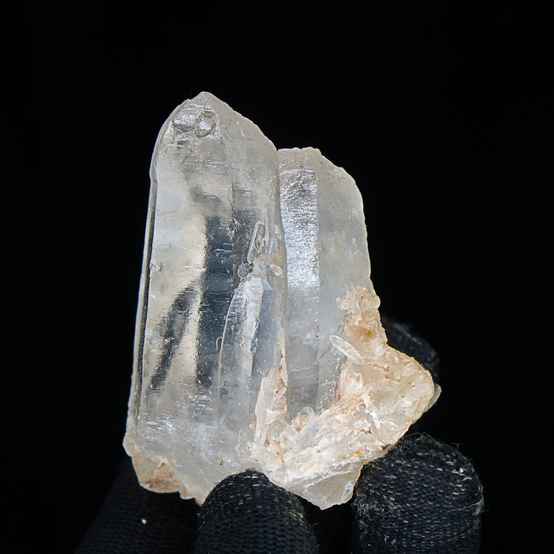 85g Himalayan Star Seed Golden Healer Quartz Clear Crystal Cluster Wand