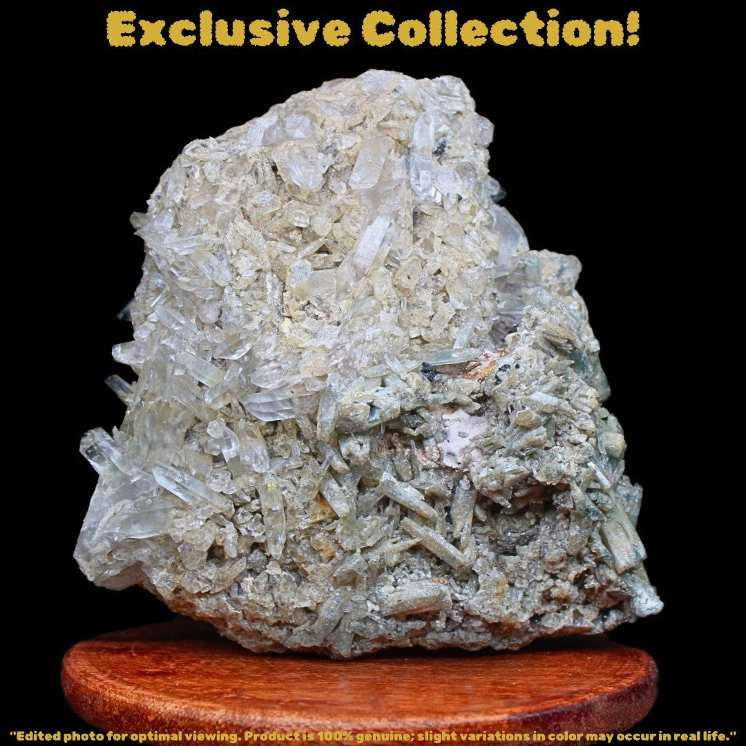 Himalayan Clear Quartz Cluster 840g Large Mineral Specimen India