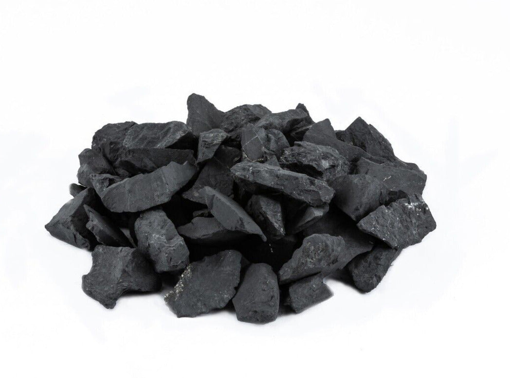 Shungite for water and plants stone for detox 24lb Detox 10,8kg +free plate
