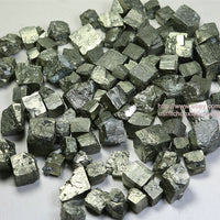 100g Wholesale Beautiful Golden Iron Pyrite Cubic Crystal gem Mineral Specimen