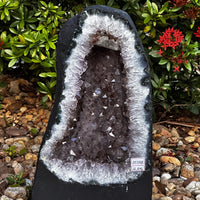 X-Large Light Purple/Gray Amethyst Cathedral, Raw Amethyst Geode, Pick a Weight
