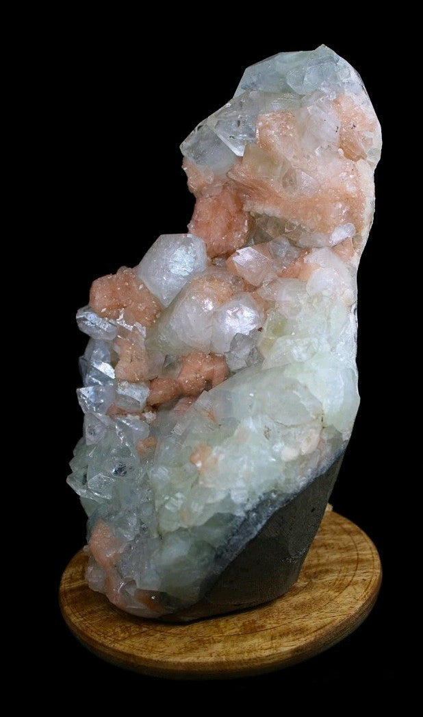 Apophyllite Point & Stilbite Crystal Cluster 5lb  Reiki Energy Stone 20×13cm