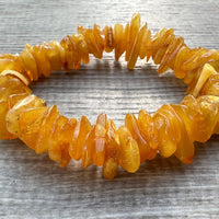 Wholesale Grade A++ Gemstone Nugget Bracelet, Choose from 18 Gemstone Types