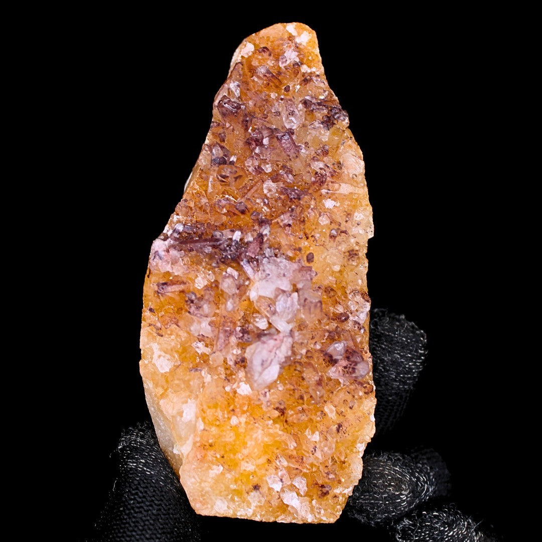 135g Phantom Quartz Crystal Cluster Rare Natural Mineral from India