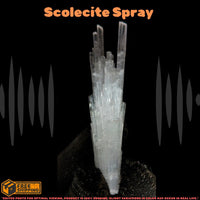 Natural Scolecite Healing Cluster 10g White Zeolite Mineral from India