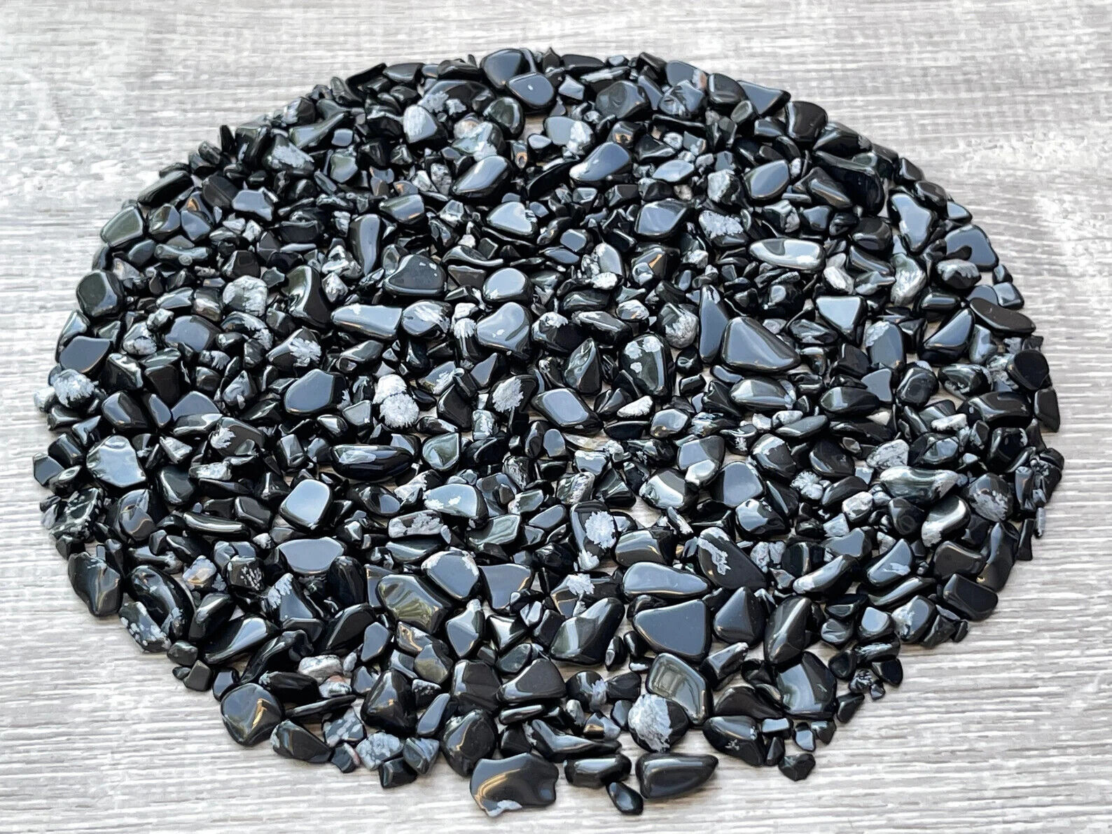 Grade A++ Semi Tumbled Gemstone Mini Chips 3 - 18 mm, Choose From 4 oz to 3 lbs