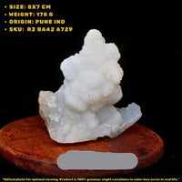 Chalcedony Quartz Cluster 178g 8x7 cm Natural Crystal Mineral