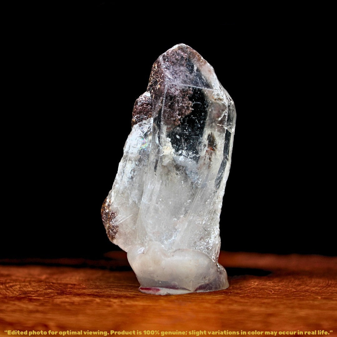 Rare Himalayan Quartz Crystal 26g Collector Mineral Specimen 5x2.5cm India