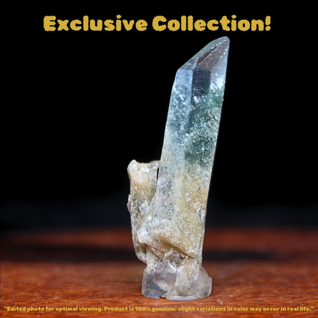 Himalayan Clear Quartz Crystal 6g Rare Miniature Mineral Specimen India