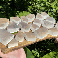 Ulexite TV Rock Chunks, Television Stones - Choose Size (Optical Crystals)