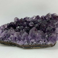 Deep Purple Amethyst Cluster From Uruguayan, Amethyst Geode, Raw Amethyst