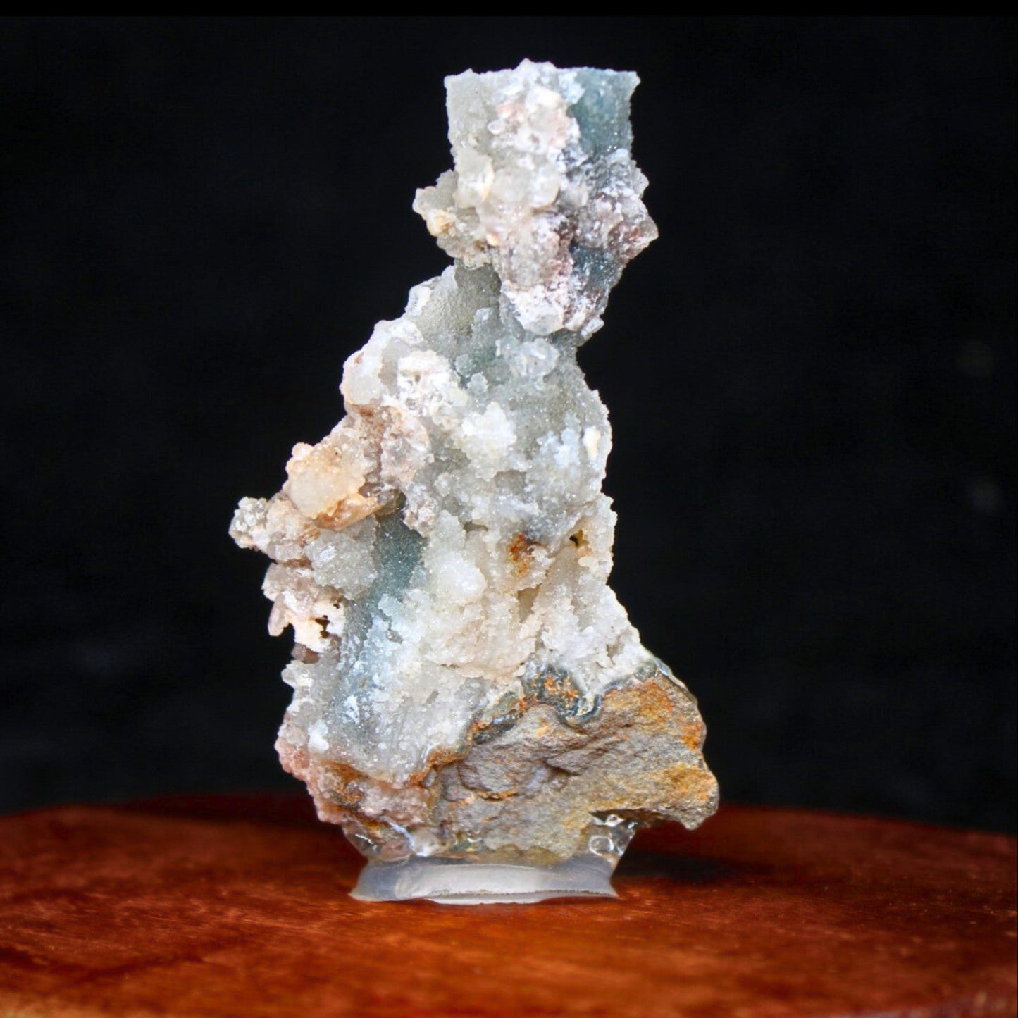Natural Chalcedony Healing Crystal 50g 7x4cm | Calming Energy Stone