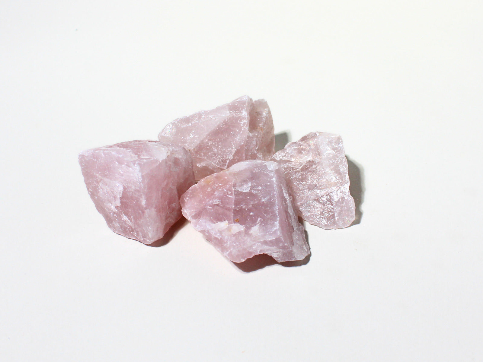 Rose Quartz - 2" - 3" Large Rough Rocks for Tumbling - Bulk Wholesale 1LB option