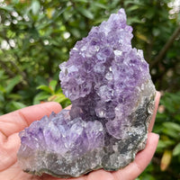 Grade A Amethyst Cluster, Amethyst Geode, Raw Amethyst Druze, Pick a Size