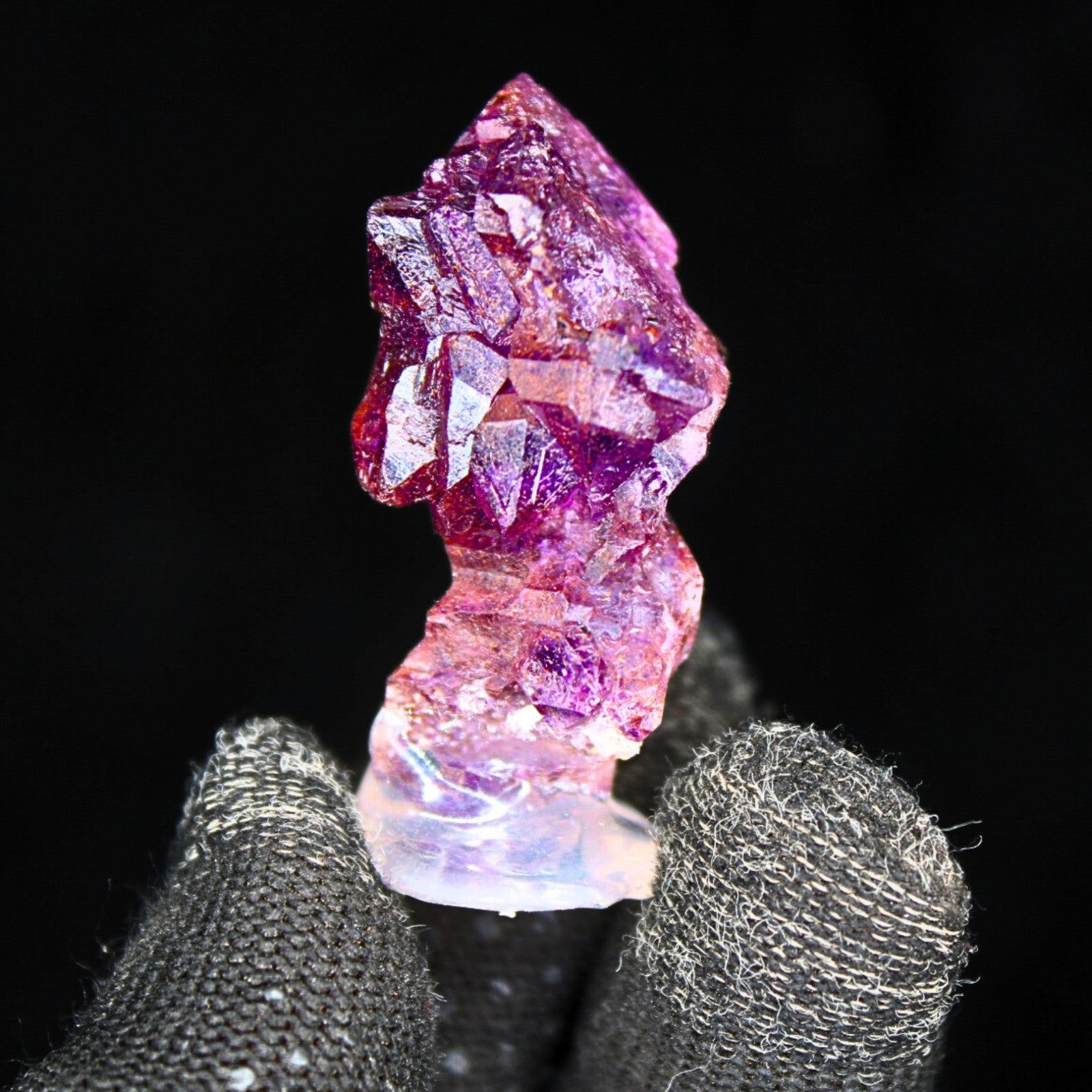 Rare Dark Purple Amethyst Crystal 16g – High-Grade Mini Collector Specimen