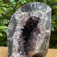 Uruguayan Amethyst Cluster, Grade B Amethyst Geode with Cut Base, Pick a Size