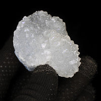 Natural Apophyllite Quartz Cluster 120g Raw Healing Crystal from India