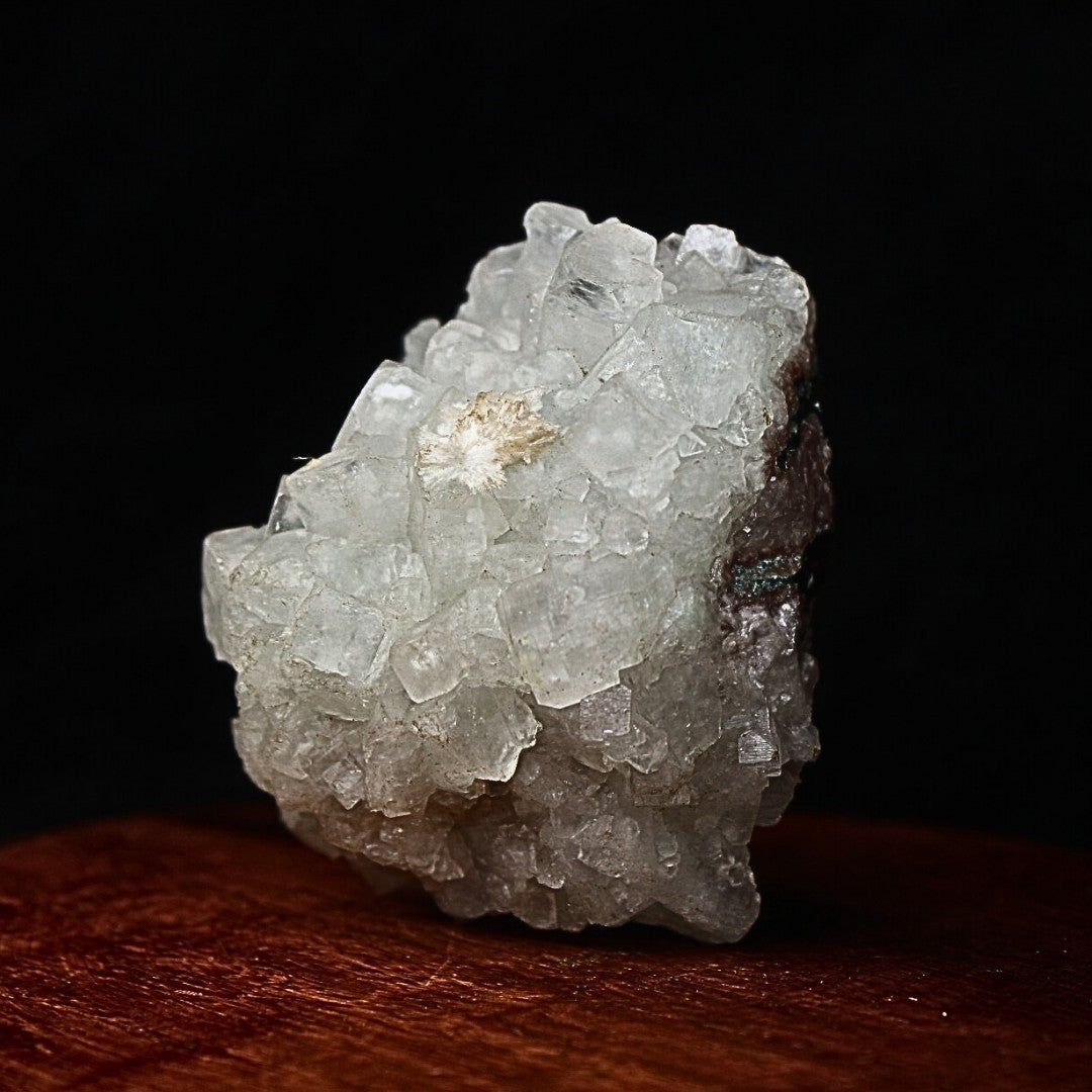 Apophyllite with Heulandite 90g Rare Mineral Specimen from India 6x5cm