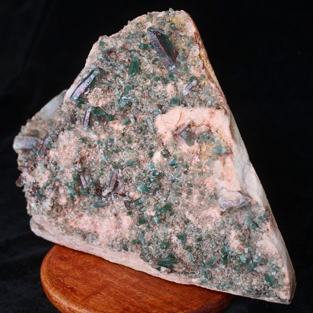 Green Chlorite Quartz Phantom 2.1kg Rare Collector Crystal Specimen India