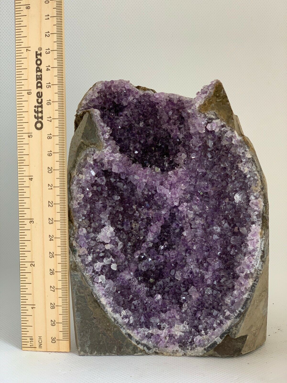 Amethyst Cluster, Amethyst Geode From Uruguay Cut Base, Pick a Size