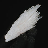 Natural Scolecite Mineral Cluster 64g White Zeolite Crystal from India