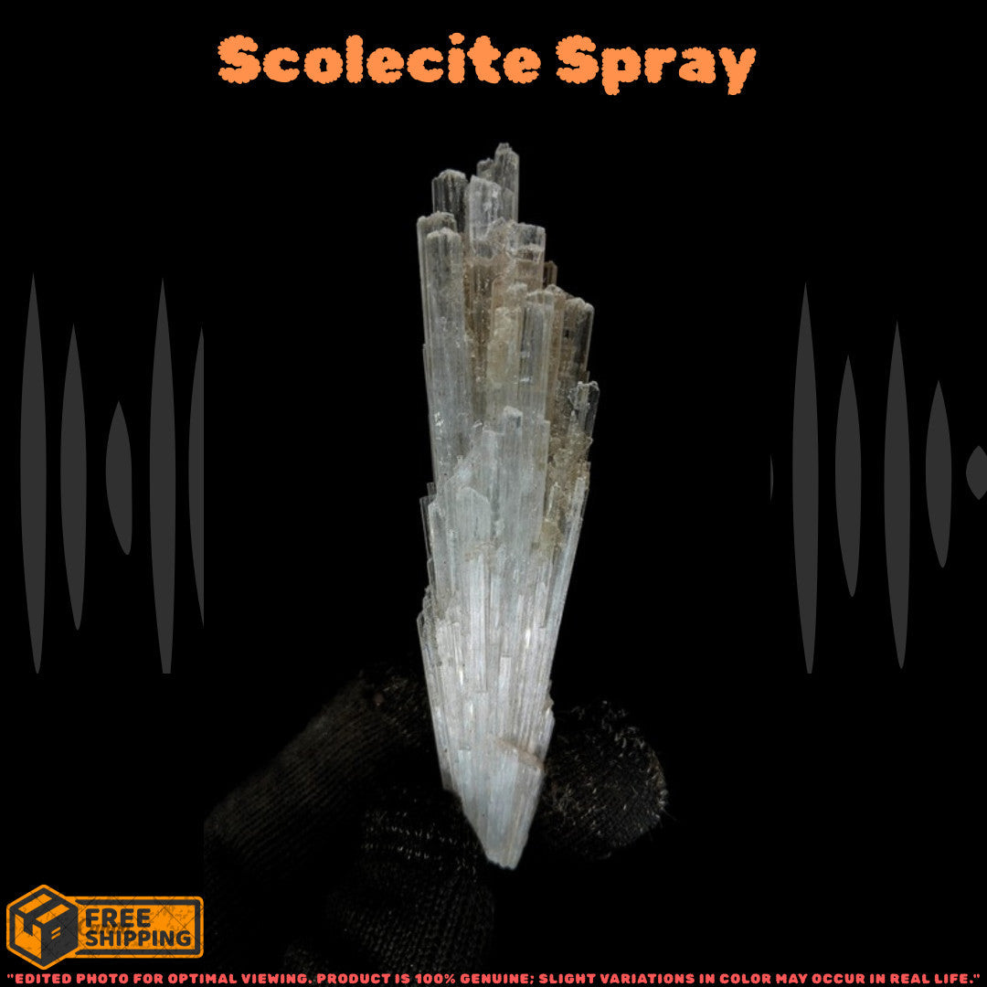 Scolecite Healing Crystal 18g Peace Sleep Meditation Stone India