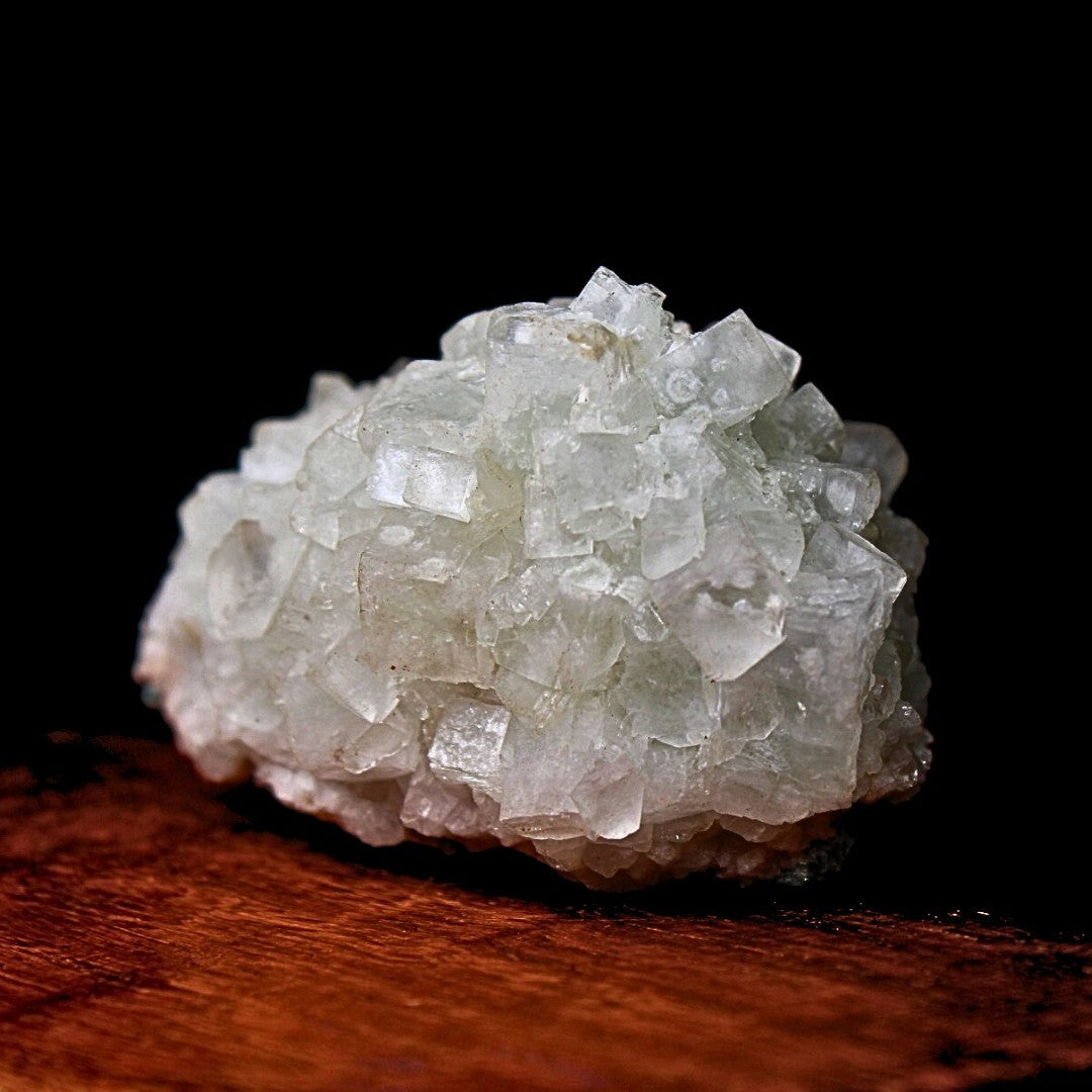 Apophyllite Heulandite Crystal 85g Reiki Stone for Heart Chakra India