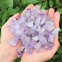 Wholesale CLEARANCE Amethyst Crystal Points, 500 Carat Lot Natural Rough Quartz