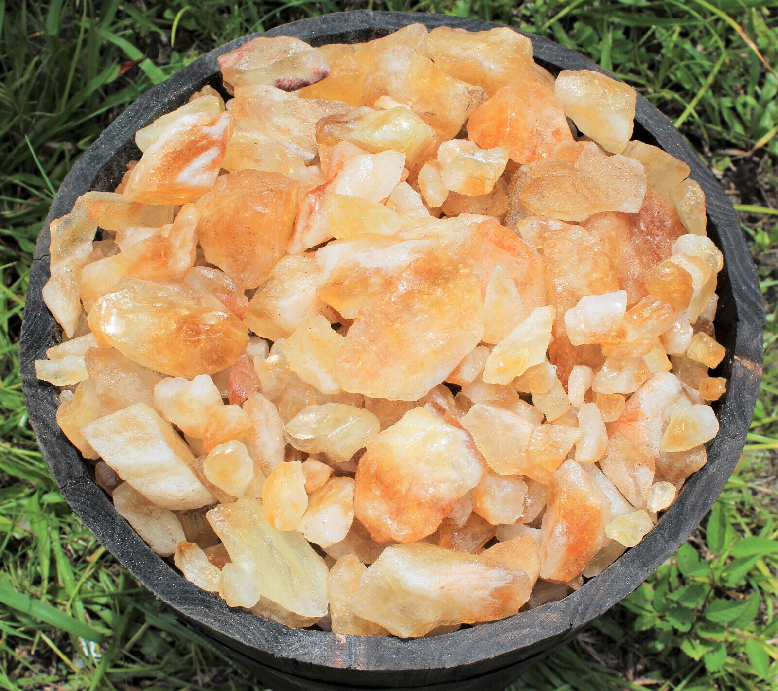 Citrine Rough Crystals: Choose How Many Pieces (Raw Citrine)